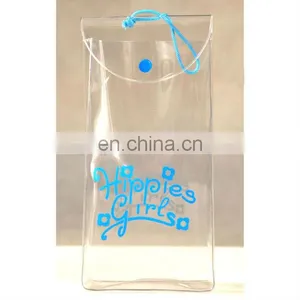 Squeezable Serviceable Transparent Factory High Quality PVC Shopping Bag For Promotion/gift thumbnail-1
