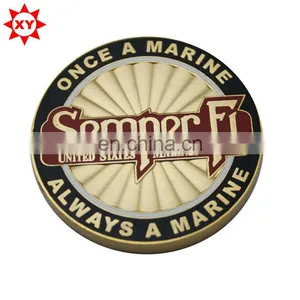 Finely Processed Custom Singapore Souvenir Coin thumbnail-2