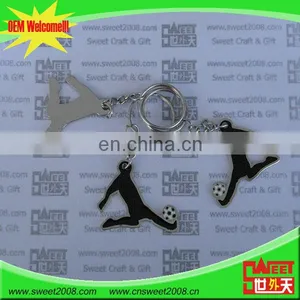 Enamel Walkman Metal Keychain thumbnail-1