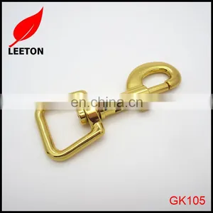China Supply Gold 25mm Dog Leash Swivel Snap Hook thumbnail-2