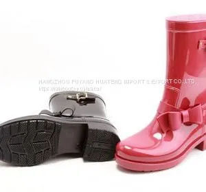 Vogue Women PVC Rain Boot, Ladies's Rain Boots, Popular Style Boot, New Fashion Women Rain Boot thumbnail-2