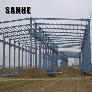 Easy Installation Steel Structure Warehouse Anti-corrosion Prefabricated Light Steel Building thumbnail-1