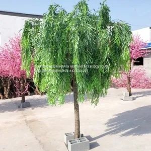 180cm Artificial Willow Tree With Many Long Soft Branches thumbnail-1