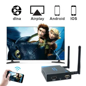 Ios13 Wireless Transmitter Miracast Car Mirror Link Black Box for Car Multimedia Audio Video Entertainment thumbnail-3