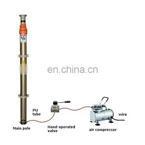 8.4m Inner Cable Telescopic Mast Surveillance Camera Tower thumbnail-6