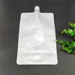 Made in China 1L Empty Off-white Color Plastic PET Bag for 75% Hand Sanitizer/pharmaceutical Use, Can be Used Instead of Bottle thumbnail-2