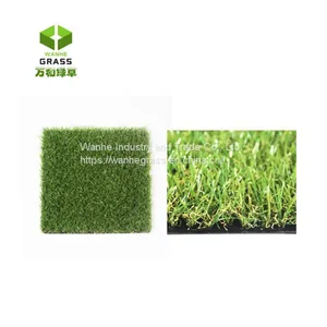 Wanhe LJ01 Artificial Grass Tiles Plastic Artificial Turf for Landscape thumbnail-5