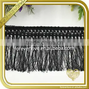 Silk Tassels With Braided Beautiful Curtain Tassel Fringe FT-010 thumbnail-1