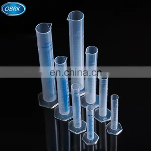 Laboratory 10ml 25ml 50ml 100ml 250ml 500ml 1000ml 2000ml Graduated Plastic Measuring Cylinder Manufacture thumbnail-1
