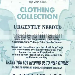 T-shirt Plastic Charity Bag thumbnail-1
