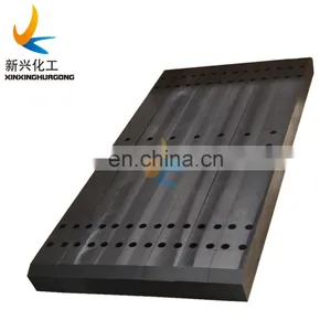 Black Non-Toxic and Smell UV Resistance Excavator UHMW Track Pad thumbnail-2