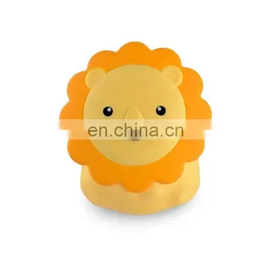 Rechargeable Children Lion Cartoon Night Lamp Bedroom Baby Feeding Lamp Touch LED Night Lamp For Kids thumbnail-1