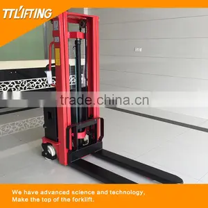 2015 Hot Sale Hight Quality Semi Electric Stacker With After Sale Services thumbnail-1