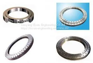 RK6-16P1Z Row Ball Bearings for Heavy Loads Lazy Susan Turntable Ring Slewing Bearing thumbnail-1
