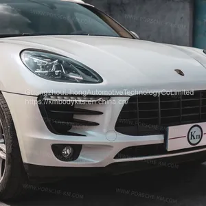 Fit for 2014-2017 Macan 95B.1 Upgrade 2018-up 95B.2 Style High Configuration LED Headlight Headlamp Replacement 95B thumbnail-3