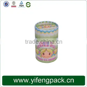 Custom Printed Cylinder Packaging Box Pretty Cardboard Round Tube Gift Box thumbnail-4