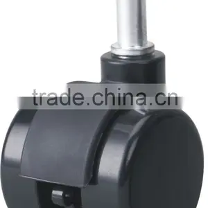 40mm Black Twin Castor Wheel thumbnail-1