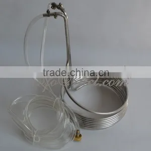 Stainless Steel Coil Cooler Wort Immersion Chiller Beer Brewing Equipment, Homebrewing thumbnail-1