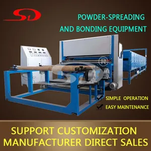 Sprinkle Powder Machine ，Hot Melt Powder Sprinkling Equipment, Duster, Sd-2000ac2 Bamboo Charcoal Hot Melt Powder Special Compound Machine thumbnail-1