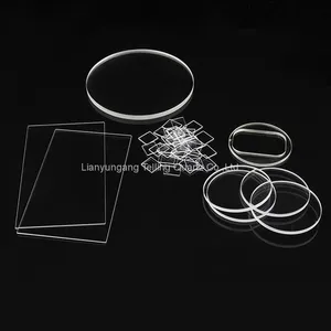 Optical Quartz Plates Customized Optical Quartz Glass Window Plate Fused Silica Quartz Plate thumbnail-1