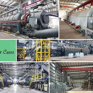 Batch Semi-automatic Pyrolysis Machine for Recycling Tire Plastic to Oil thumbnail-5