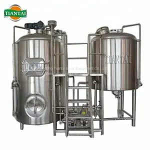 TIANTAI Commerical 800L 2 Vessel Direct Fire Heating Micro Brewery Equipment for Sale thumbnail-2