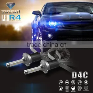 New 2016 Product Idea Led Light Head Auto Fanless Led Headlight R4 D4C thumbnail-1