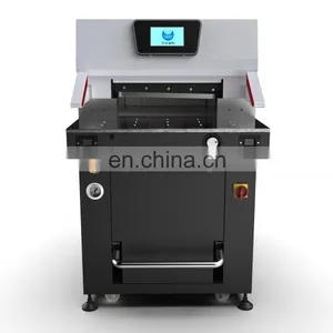 Low Price Three-Phase Frequency Conversion Hydraulic Silent Mode Paper Cutter Cutting Machine Automatic thumbnail-5