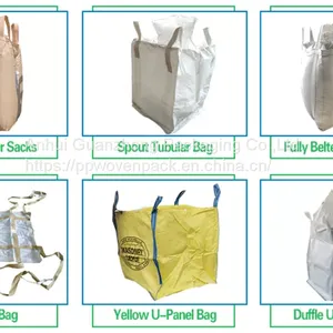 High Quality 1000Kg Bulk Bag Lacing Bags And Bulk Cement Bag For Storage Transport thumbnail-4