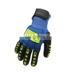Factory Direct Sale HPPE Shell Cut Resistant Safety Anti Impact Working Protection Gloves With TPR thumbnail-3