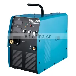 Nbc 250 Inverter Mig Welding Machine 400 Amp Without Gas 15-20l/min 3-15m/min Bule or OEM 50/60 Hz 20-170A 40-200A 16-24V 13KG thumbnail-1