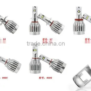 All in One Headlight for Car h4 4000lm With High Low Beam Auto Led Kit CE RoHS thumbnail-2