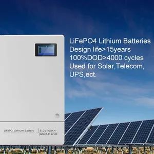 Lithium Battery 48V/96V/192V/384V/520VDC for UPS,Solar,Inverter,Telecom,Electric Bus,Power Substation thumbnail-1