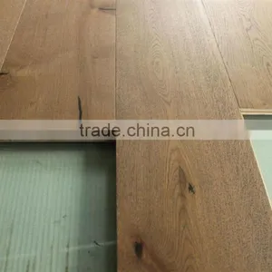 Oiled Coating Oak Engineered Flooring/Raised Knots Oak Engineered Flooring/Smoked Oak Wood Flooring thumbnail-6