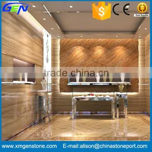 Distinctive Style Polished French Golden Marble Slab Sizes thumbnail-1