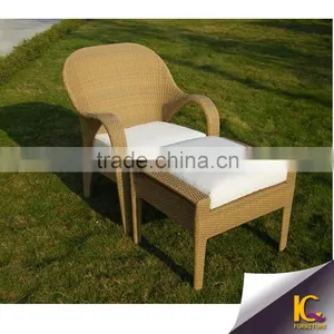 Low Price Plastic Sun Lounger pe Rattan Outdoor Chaise Lounge thumbnail-3