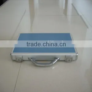 Hot Sale Blue Aluminum Portable Briefcases thumbnail-1