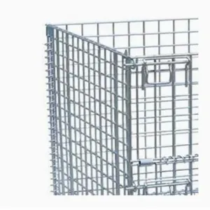 High Quality Rigid Wire Mesh Container for Wine Storage Cage thumbnail-3