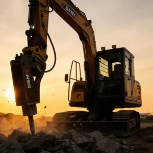 Heavy-Duty SANY SY75 Excavator Hydraulic Breaker - Professional Rock Hammer thumbnail-2