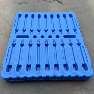 Stackable Plastic Pallet With Reinforced Edge Anti-Slip for Chemical/Pharmaceutical Industry Export thumbnail-3