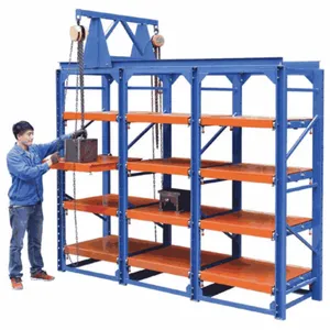 High Quality Industrial Pull-out Warehouse Storage Rack Drawer Mold Racking thumbnail-4
