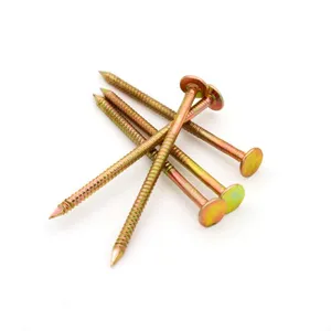 Safetop Nails With Plastic Safety Cap - 90mm Length for Waterproof Metal Roof Fixing thumbnail-1