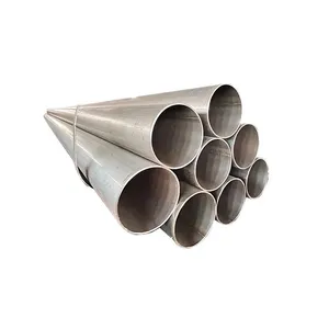 ASTM A106 A53 Grade B Sch40 Hot Rolled/Cold Rolled Carbon/Mild Steel Ms Iron Black Welded Seamless Tube thumbnail-3