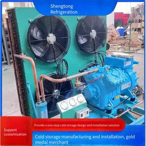 Choose Refcomp Compressors for Cold Storage Air-cooled Units. Customized by Cold Storage Refrigeration Equipment and Freezing Unit Factory thumbnail-3