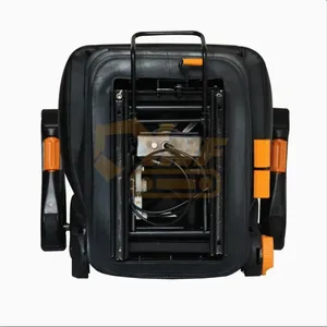 New 1 Ton Mini Excavator Operator Seat With Armrests Made of Steel Compatible Models EC210B EC240B EC330B EC290B EC360B EC460B thumbnail-6