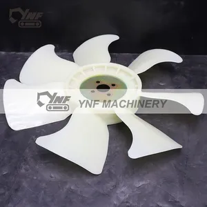 V1505 V1505 Excavator Cooling Fan Blade YNF17992, Excavator Cooling System Replacement Parts thumbnail-2