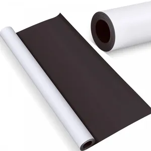 Blank White Surface Magnet Sheets 24 Inch x 5 Feet 30 Mil Magnetic Roll Printable Flexible Vinyl Blank Magnetic Sign Sheet thumbnail-1