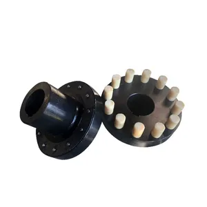 Wear Resistant HL Elastic Pin Coupling Buffer Elastic Coupling For General Industrial Drive Equipment thumbnail-1