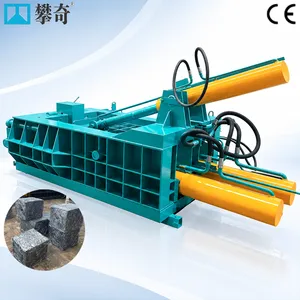 Scrap Steel & Color Steel Tile Baler, Heavy Metal Compactor for Motorcycle Frame Recycling thumbnail-1