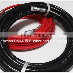SAE 100R7 Airless Paint Spray Hose 1/2" X 50' New Blue thumbnail-1